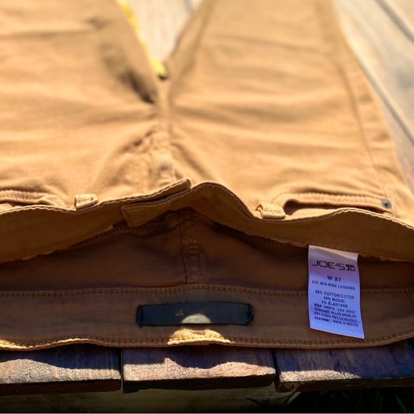 JOE’S MID RISE LEGGING SIZE 7 CARMEL - Picture 7 of 10